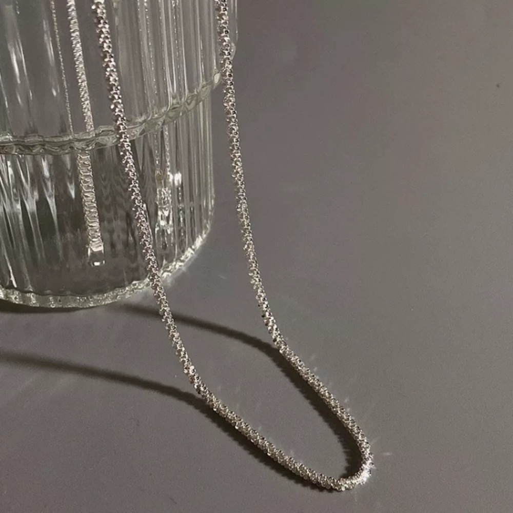 💫 Sterling Silver 925 Sparkle Necklace - Picture 3 of 4